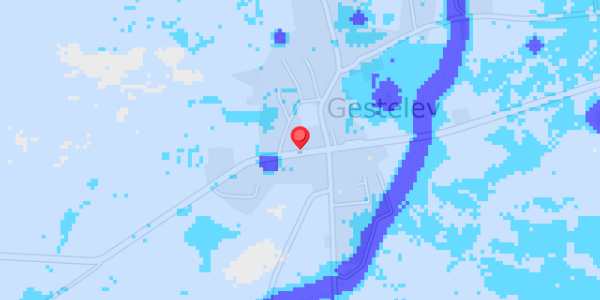 Grundvandsdybder på Gestelevvej 33
