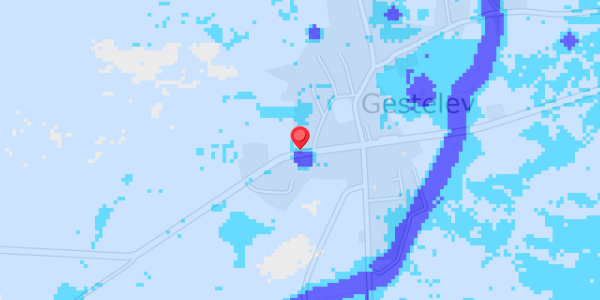 Grundvandsdybder på Gestelevvej 35