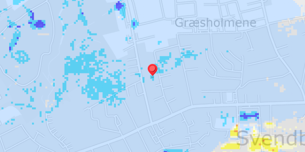Grundvandsdybder på Pengekrogen 21