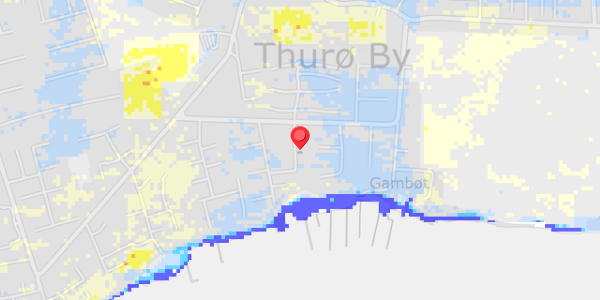 Grundvandsdybder på Thoresvej 5