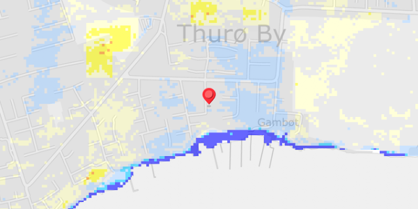 Grundvandsdybder på Thoresvej 7