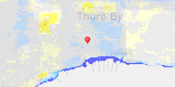 Grundvandsdybder på Thoresvej 8