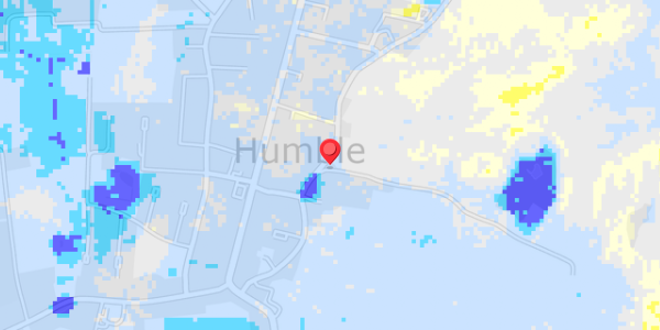 Grundvandsdybder på Hallinggade 8A