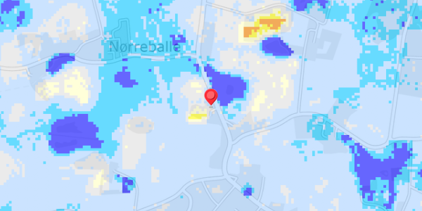 Grundvandsdybder på Tryggelev 4