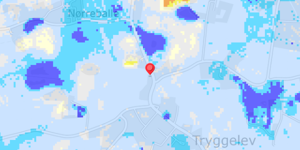 Grundvandsdybder på Tryggelev 8