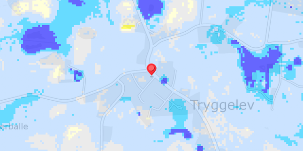 Grundvandsdybder på Tryggelev 18