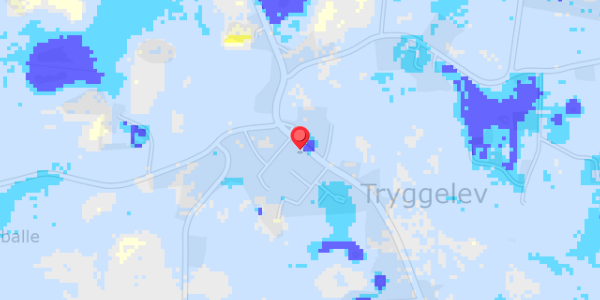 Grundvandsdybder på Tryggelev 22