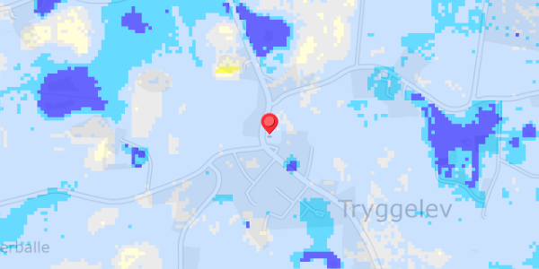 Grundvandsdybder på Tryggelev 27A