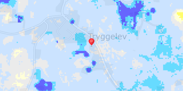 Grundvandsdybder på Tryggelev 34