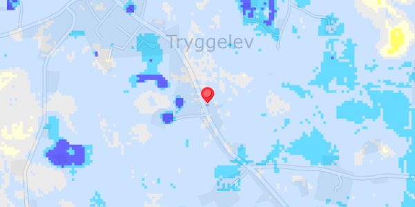 Grundvandsdybder på Tryggelev 47