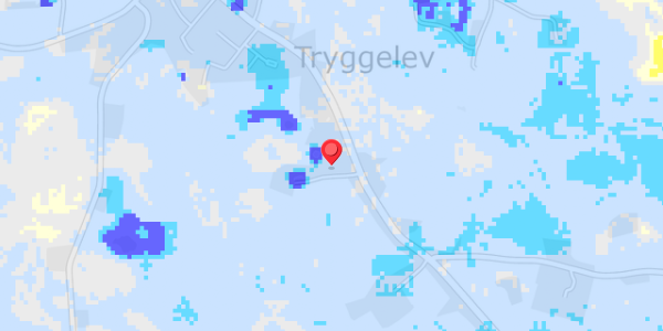 Grundvandsdybder på Tryggelev 50