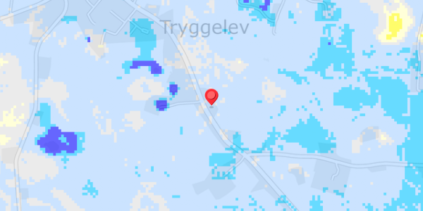 Grundvandsdybder på Tryggelev 51A