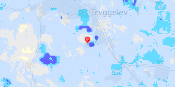 Grundvandsdybder på Tryggelev 54