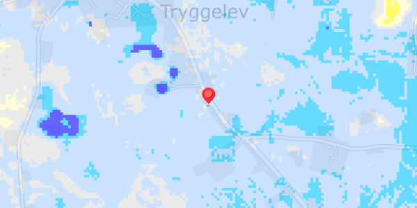 Grundvandsdybder på Tryggelev 58