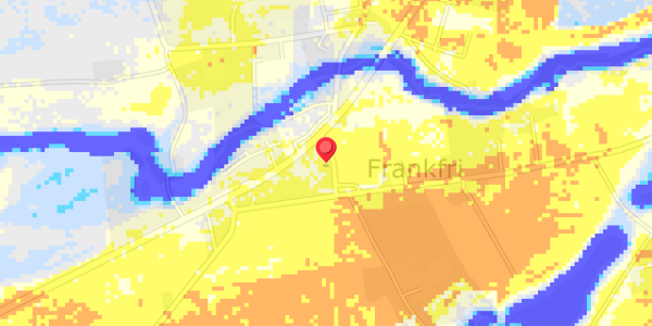 Grundvandsdybder på Frankfrivej 1
