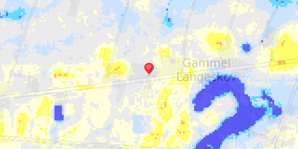 Grundvandsdybder på Gl. Langeskov 72