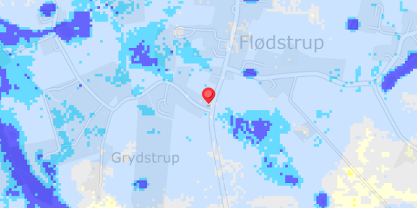 Grundvandsdybder på Kertemindevej 9