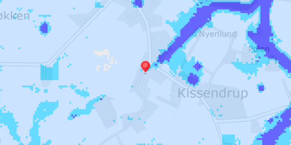 Grundvandsdybder på Malmose 1