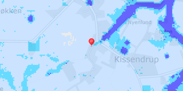 Grundvandsdybder på Malmose 2