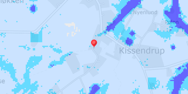 Grundvandsdybder på Malmose 3