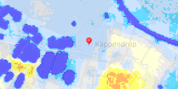 Grundvandsdybder på Kappendrupvej 17