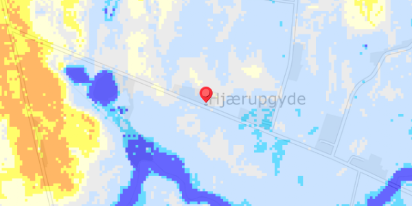 Grundvandsdybder på Hjerupgyde 11