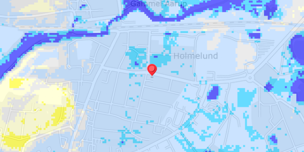 Grundvandsdybder på Holmelund 16