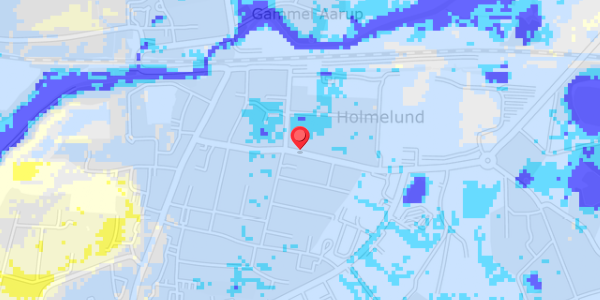 Grundvandsdybder på Holmelund 17