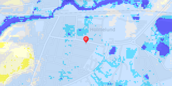 Grundvandsdybder på Holmelund 20