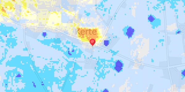 Grundvandsdybder på Kertevej 19