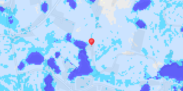 Grundvandsdybder på Ladegård Mark 21