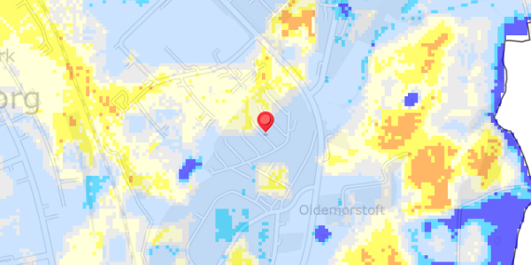 Grundvandsdybder på Toften 90