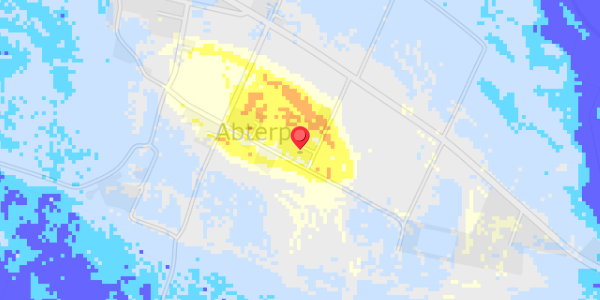 Grundvandsdybder på Abterp 8