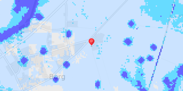 Grundvandsdybder på Borg 9