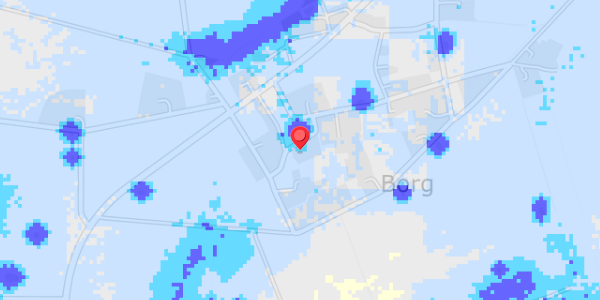 Grundvandsdybder på Borg 26