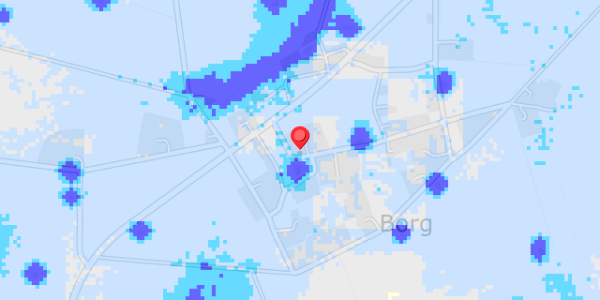 Grundvandsdybder på Borg 27