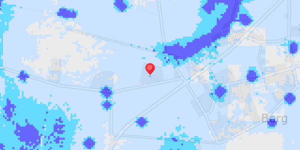 Grundvandsdybder på Borg 71