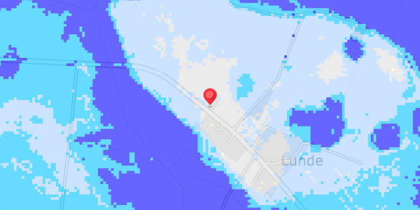 Grundvandsdybder på Lunde 1