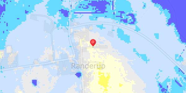 Grundvandsdybder på Randerup 37