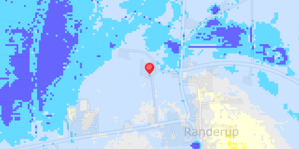 Grundvandsdybder på Randerup 57