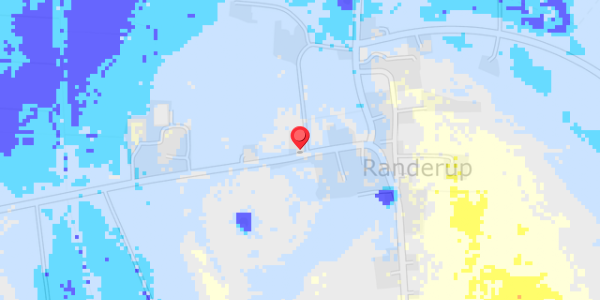 Grundvandsdybder på Randerup 66