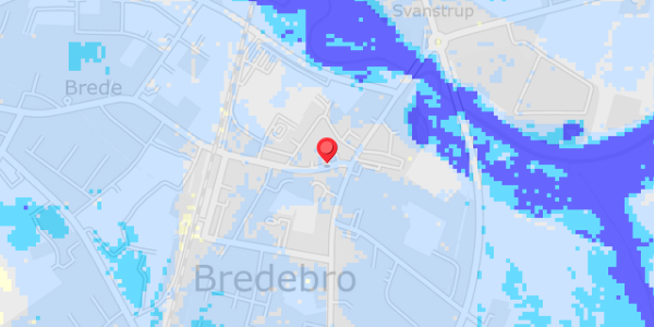 Grundvandsdybder på Storegade 35D