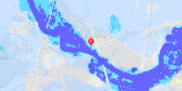 Grundvandsdybder på Svanstrup 1
