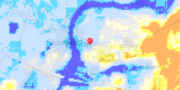 Grundvandsdybder på Hoelvej 2