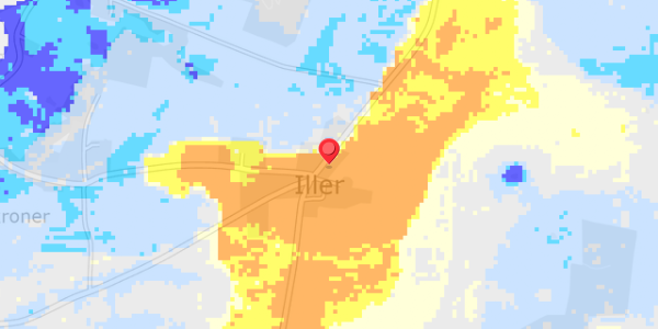 Grundvandsdybder på Illervej 13