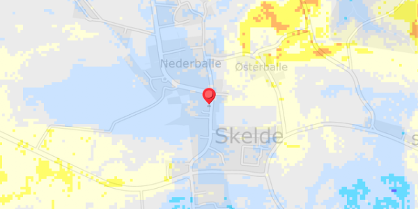 Grundvandsdybder på Midtballe 4