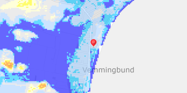 Grundvandsdybder på Ved Kysten 13