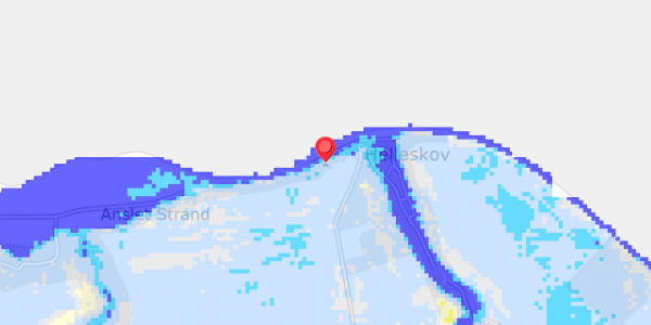 Grundvandsdybder på Anslet Strand 11