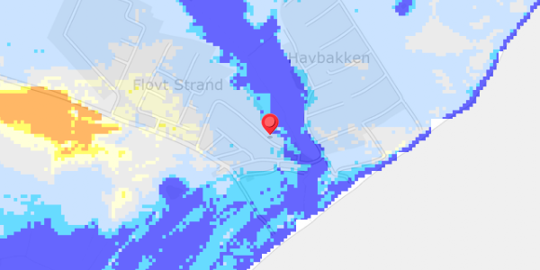 Grundvandsdybder på Flovt Strand 29