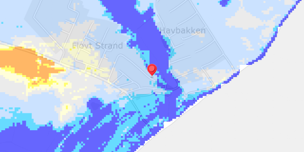 Grundvandsdybder på Flovt Strand 31